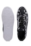 Shop_Shutiq_Black Zellona Textured Sneakers _at_Aza_Fashions