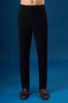 Buy_Rng Safawala_Black Crepe, Silk Sequins Fawn Shirt _Online_at_Aza_Fashions