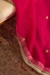 Buy_Sheetal Batra_Pink Silk Embroidery Round Neck Ayra Kurta Set _Online_at_Aza_Fashions