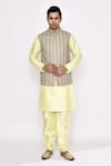 Buy Arihant Rai Sinha Silk Embroidery Printed Nehru Jacket at Aza Fashions Buy_Arihant Rai Sinha_Silk Embroidery Printed Nehru Jacket _at_Aza_Fashions