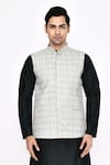 Arihant Rai Sinha_Black Silk Blend Churidar _Online