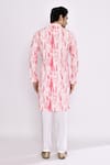 Shop_Arihant Rai Sinha_Pink Cotton Pure Kurta _at_Aza_Fashions