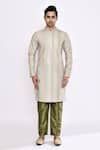 Buy_Arihant Rai Sinha_Multi Color Cotton Kurta _Online_at_Aza_Fashions