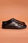 Dmodot_Black Freddo Lustro Sneakers _Online_at_Aza_Fashions