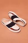 Buy_Dmodot_White Freddo Azzurro Designer Sneakers _Online_at_Aza_Fashions