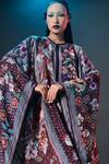 Buy_Rajdeep Ranawat_Multi Color Silk Round Neck Beatrice Printed Boxy 
