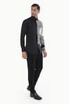 Kustomeyes_Black Cotton Designer Shirt _Online_at_Aza_Fashions