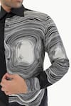 Shop_Kustomeyes_Black Cotton Designer Shirt _Online_at_Aza_Fashions