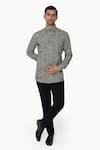 Buy_Kustomeyes_Black Cotton Muse Print Shirt _at_Aza_Fashions