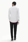 Shop_Kustomeyes_White Cotton Serene Shirt _at_Aza_Fashions