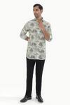 Shop_Kustomeyes_Cream Cotton Savanna Shade Printed Shirt _Online_at_Aza_Fashions