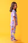Buy_Anthrilo_Purple Cotton Graphic T-shirt And Pyjama Set _Online_at_Aza_Fashions