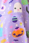 Shop_Anthrilo_Purple Cotton Graphic T-shirt And Pyjama Set _Online_at_Aza_Fashions