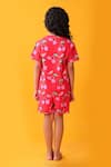 Shop_Anthrilo_Red Cotton Cherry Print T-shirt And Shorts Set _at_Aza_Fashions
