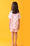 Shop_Anthrilo_Pink Cotton Designer T-shirt And Shorts Set _at_Aza_Fashions