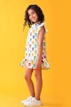 Anthrilo_Off White Colorful Printed Dress _Online_at_Aza_Fashions