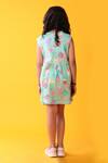 Shop_Anthrilo_Blue Ice Cream Print Designer Dress _at_Aza_Fashions