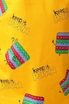 Anthrilo_Yellow Designer T-shirt And Shorts Set _at_Aza_Fashions