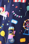 Shop_Anthrilo_Navy Cotton Graphic T-shirt And Shorts Set _Online_at_Aza_Fashions