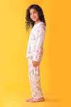 Buy_Anthrilo_Pink Cotton Unicorn Print T-shirt And Pyjama Set _Online_at_Aza_Fashions