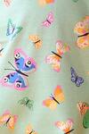 Shop_Anthrilo_Green Cotton Butterfly Print T-shirt And Shorts Set 