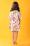 Shop_Anthrilo_White Cotton Designer Printed T-shirt And Shorts Set _at_Aza_Fashions