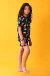 Buy_Anthrilo_Blue Cotton Dinosaur Print T-shirt And Shorts Set _Online_at_Aza_Fashions