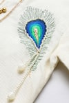 Buy_Byb Premium_Off White Cotton Embroidery Embellished Kurta Dhoti Set 