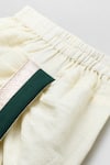 Buy_Byb Premium_Off White Cotton Embroidery Embellished Kurta Dhoti Set _Online