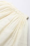 Byb Premium_Off White Cotton Embroidery, Beads Embellished Top And Palazzo Set _Online