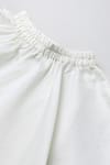 Byb Premium_Off White Chanderi Beads, Embroidery Hand Top And Skirt Set _Online