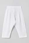 Buy_Byb Premium_White Chanderi Embroidery, Sequins Kurta Pyjama Set _Online_at_Aza_Fashions