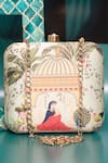 Buy_Nazaakat By Samara Singh_Multi Color Multicolor Clutch Purse _at_Aza_Fashions
