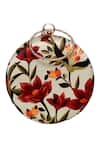 Shop_Nazaakat By Samara Singh_Multi Color Floral Print Clutch Purse _Online_at_Aza_Fashions