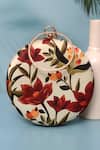 Buy_Nazaakat By Samara Singh_Multi Color Floral Print Clutch Purse _at_Aza_Fashions