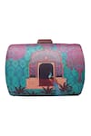 Shop_Nazaakat By Samara Singh_Multi Color Multicolor Printed Clutch Purse _Online_at_Aza_Fashions