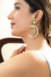Buy_Do Taara_Green Pearls Kundan Earrings _Online_at_Aza_Fashions