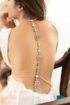 Buy_Do Taara_Green Mint Polki Bodychain _at_Aza_Fashions