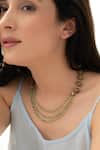 Buy_Do Taara_Green Antique Mint Necklace _at_Aza_Fashions