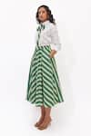 Shop_Aapro_White Cotton Collared Gaia Block Printed Skirt Set _Online_at_Aza_Fashions