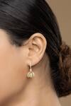 Buy_Sica Jewellery_White Crystals 925 Silver More Earrings _at_Aza_Fashions
