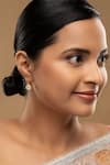 Buy_Sica Jewellery_White Diamonds 925 Silver Scarlet Earrings _at_Aza_Fashions