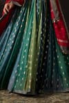 Swatti Kapoor_Blue Zari Inaya Floral Woven Lehenga _Online_at_Aza_Fashions