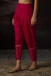 Swatti Kapoor_Pink Zainab Woven Salwar _Online_at_Aza_Fashions
