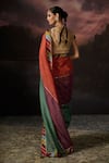 Shop_Swatti Kapoor_Multi Color Adah Floral Print Saree _at_Aza_Fashions