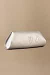 Shop_Ampm_Silver Siara Clutch _Online_at_Aza_Fashions