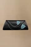 Shop_Ampm_Black Embroidery Mia Clutch 