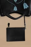 Ampm_Black Mesina Tote Bag _at_Aza_Fashions