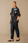 Buy_Ampm_Black Collared Romillie Jumpsuit _Online_at_Aza_Fashions