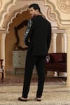 Shop_Kudrat Couture_Black Embroidery Sheersagar Suit Set _at_Aza_Fashions
